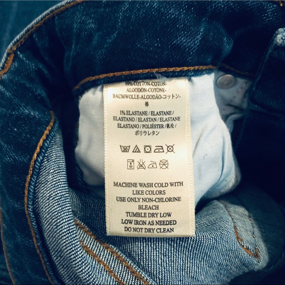 Free People Jeans Authentic Flare Jeans Blue Riptide Sz 25 0 - Picture 12 of 15